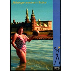 Helsing�r sv�mmer i kultur - Go Card u/n - Ubrugt