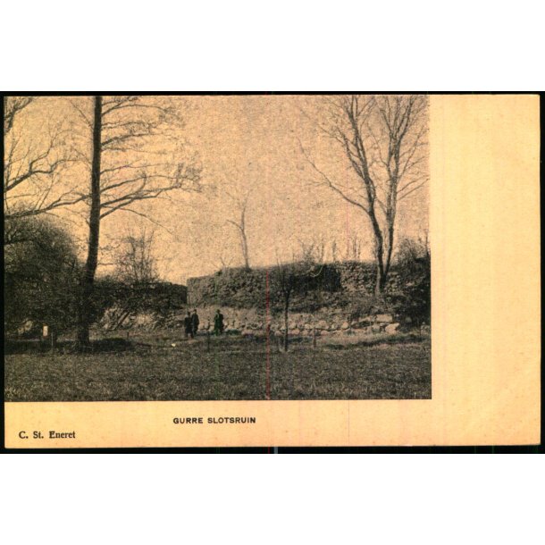 Gurre Slotsruin - C. St. u/n - Ubrugt
