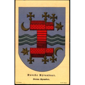 Danske Byvaabner - Grenaa Byvaaben - Fritz Benzen 16 - Ubrugt