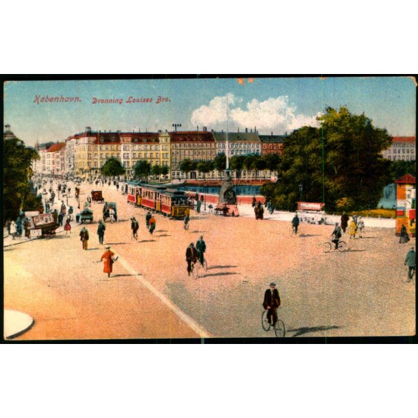 K�benhavn - Dronning Louises Bro - Ed. F. &amp; Co  2900/21 - Ubrugt
