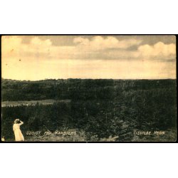 Udsigt fra Raabjerg - Tisvilde Hegn - A. Jensens Bogh. u/n - Ubrugt