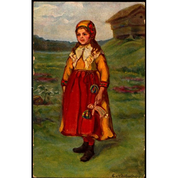 Flickdragt - Dalarna - Granberg 6607 - Ubrugt