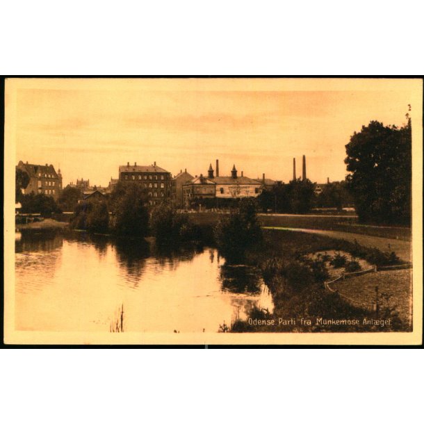 Odense - Parti fra Munkemose Anl�get - Stender 41281 - Ubrugt