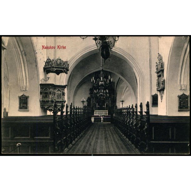 Nakskov Kirke - W.K.F.  5603 - Brugt