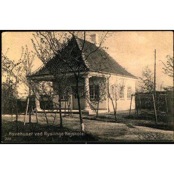 Havehuset ved Ryslinge H�jskole - 302 - Ubrugt