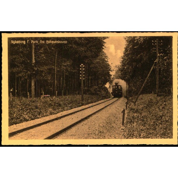 Nyk�bing F. - Parti fra Kohaveskoven -  Stender N.F. 9 - Ubrugt
