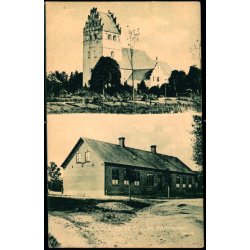 Kirken og Skolen Br�nderup - H. Schmidt u/n - Brugt