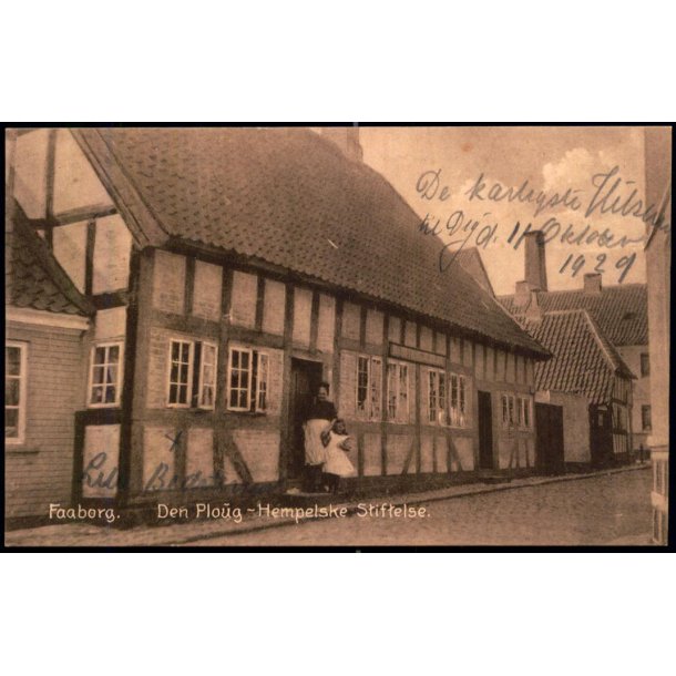 Faaborg - Den Ploug - Hempelske Stiftelse - Peter Alstr�ms Kunstforlag 3866 - Ubrugt