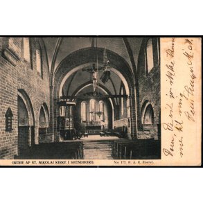 Indre af St. Nicolai Kirke i Svendborg - H.A.E. 172 - Brugt