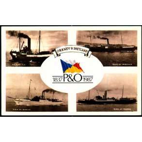 Orkney& Shetland - P&O 1837 - 1985 - u/n - Ubrugt