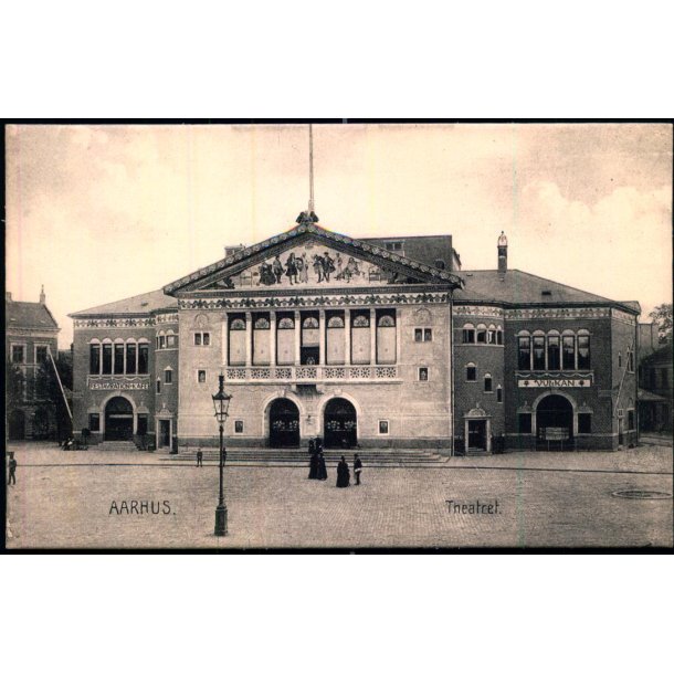 Aarhus - Teateret - Stender 1091 - Ubrugt