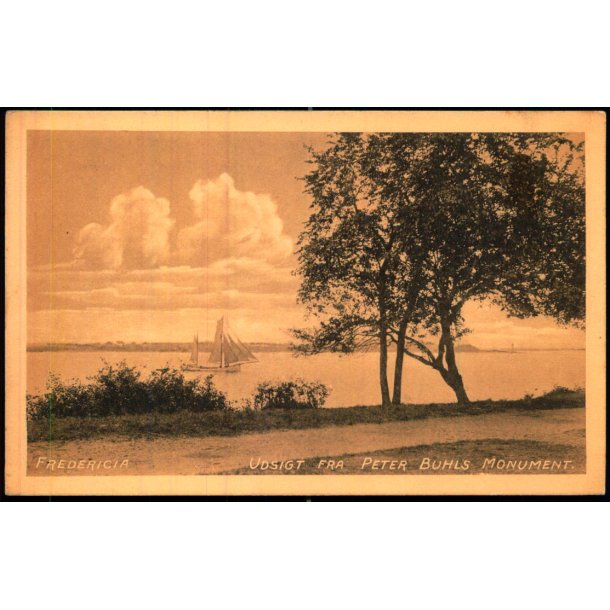 Fredericia - Udsigt fra Peter Buhls Monument - J.A.F. 546 - Brugt