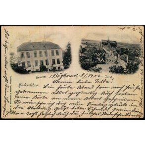 Hadersleben - Seminar -Total - M. Gl�ckstadt 1781 - Brugt