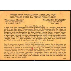 Rekomaderet - Censurpostkort fra Holland  22 - 12 - 43 - Til Danmark