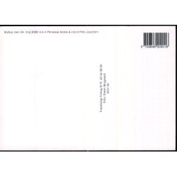 Prinsesse Marie og Prins Joachins Bryllup 2008 - Trojaborg ROY 20 - Ubrugt