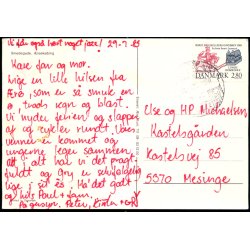 Smedegade - �r�sk�bing - �r� Kort 8520 - Brugt