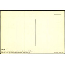 HMS Boxer - Crown u/n