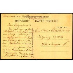 Fredericia - Udsigt fra Peter Buhls Monument - J.A.F. 546 - Brugt