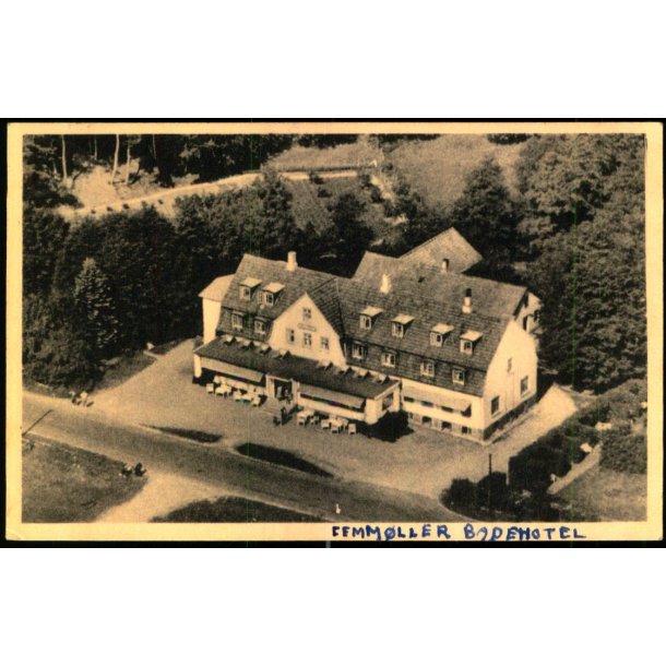 Femm�ller Badehotel - Sandqvist Luftfoto 8886 - Brugt