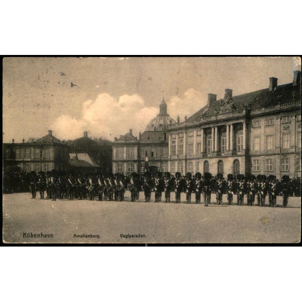 Kbenhavn - Amalienborg - Vagtparaden - u/n