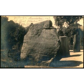 Jelling - Runestenene - Fotokort u/n - Brugt