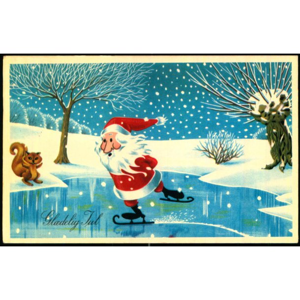 K.V. Larsen - Gldelig Jul - Rudolf Olsen u/n - Brugt