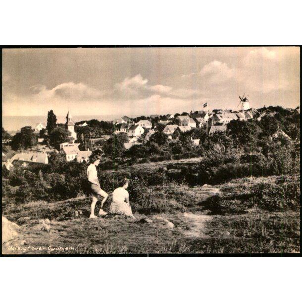 Udsigt over Gudhjem - Colbergs Bogh. 2831 - Ubrugt