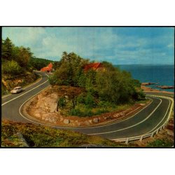 Gudhjem - Serpentinervejen - Colbergs Bogh. 8517 - Ubrugt