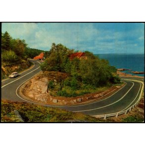 Gudhjem - Serpentinervejen - Colbergs Bogh. 8517 - Ubrugt