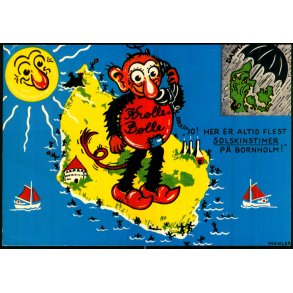 Bornholm - Solskinsen i stersen - Colbergs Bogh. 1658 - Brugt