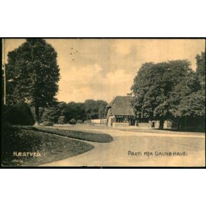 Nstved - Parti fra Gaun Have - E. Larsen u/n - Brugt