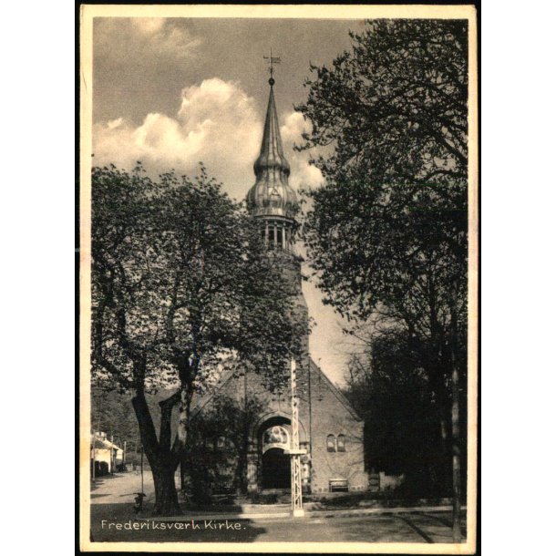 Frederiksvrk - Kirke - Brevmappe med Billeder - Stender F. 1 - Ubrugt