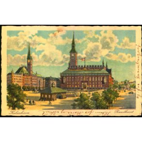 Kbenhavn -  Raadhuset - C.R. u/n - Brugt
