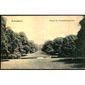 Kbenhavn - Udsigt fra Frederiksberg Slot - 10268 - Brugt