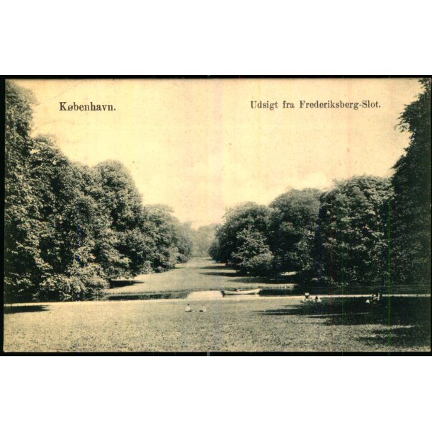 Kbenhavn - Udsigt fra Frederiksberg Slot - 10268 - Brugt