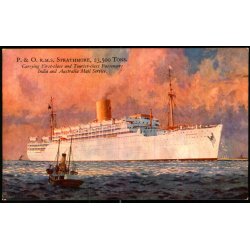 R.M.S. Strathmore - P&O Line - u/n - Ubrugt