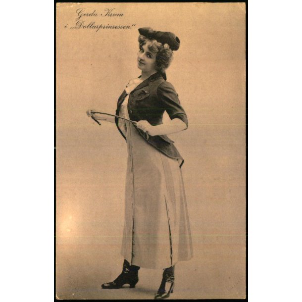 Gerda Krum i Dollarprinsessen - Alex Vincent 1799 - Ubrugt