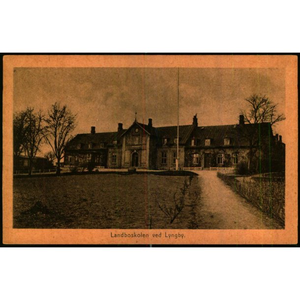 Landbrugsskolen ved Lyngby - Knud Henriksens Bogh. 10572 - Ubrugt - Har v�ret kl�bet op !