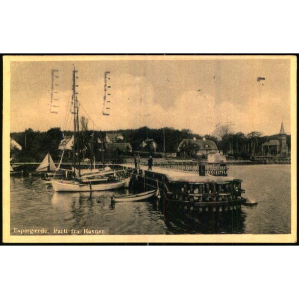 Espeg�rde - Parti fra Havnen - ROK 432 - Brugt