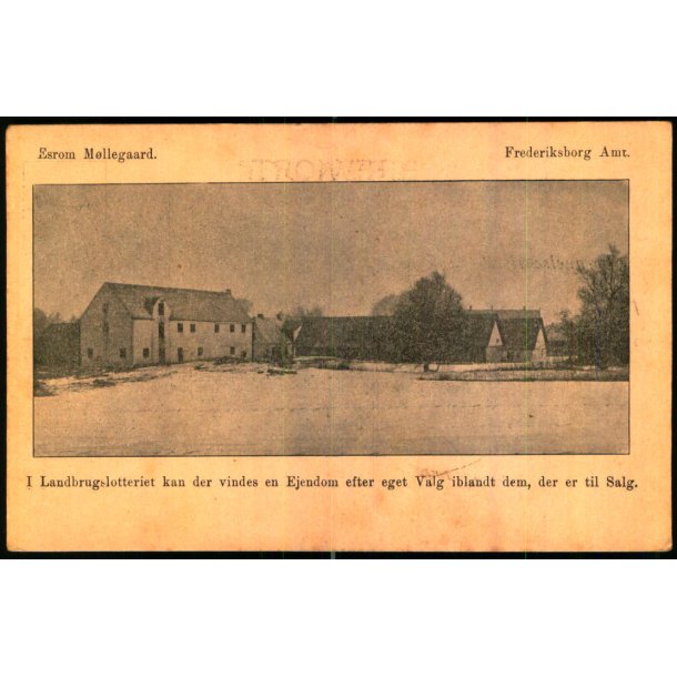 Esrom M�llegaard - Landbrugsloteriets Gevinst - u/n - Ubrugt