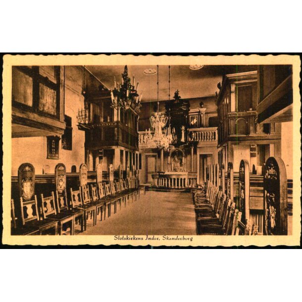 Skanderborg - Slotskirkens Indre - Trojel-Hansen 40 - Ubrugt