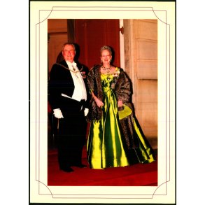 Dronning Margrethe - Prins Henrik - dkroyalpress 02 - 13x18 cm. - Ubrugt
