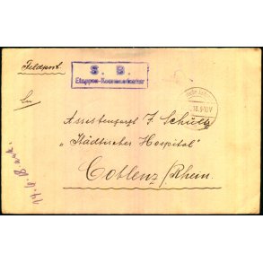 Feldpost - 14 - 6 - 18 - Flde Hospital