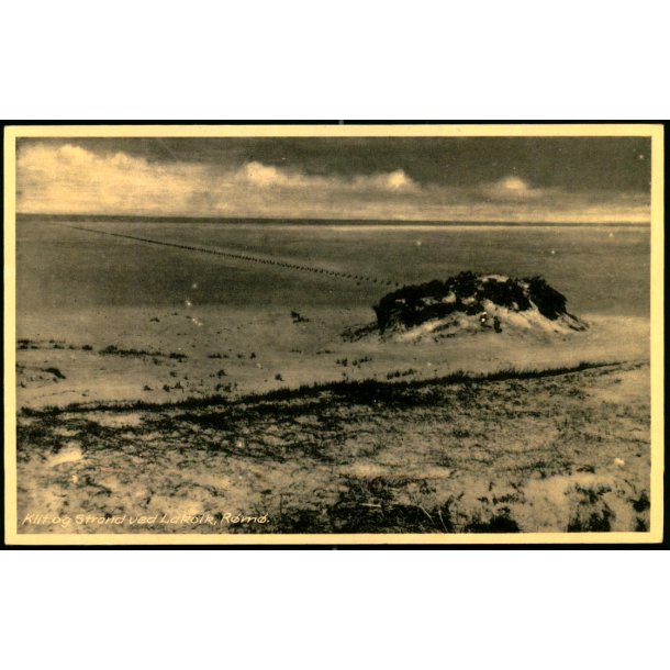 Klit og strand ved Lakolk - R�m� - M�llers Bogh. 89514 - Ubrugt