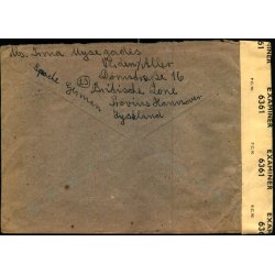 Efterkrigs Censurbrev fra Tyskland  24 - 12 - 48 - Til Nrre-Nebel