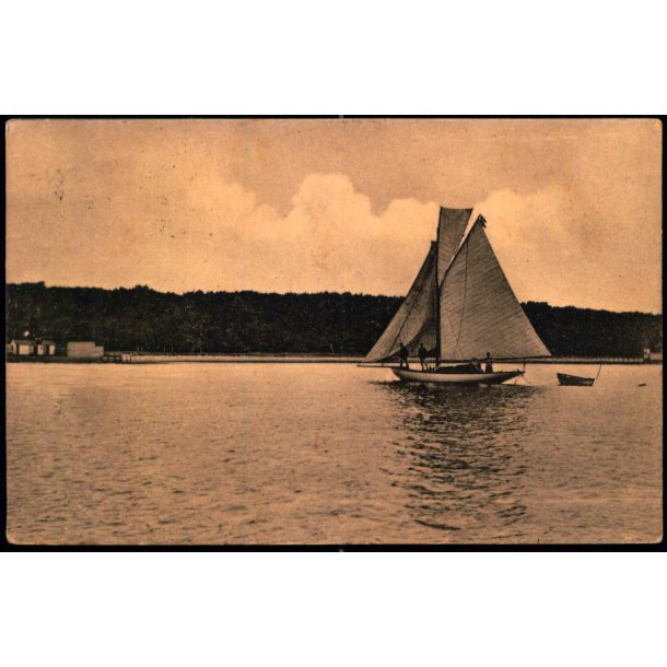 Nyborg -  Stranden ved Christianslund - W&M 772 - Brugt