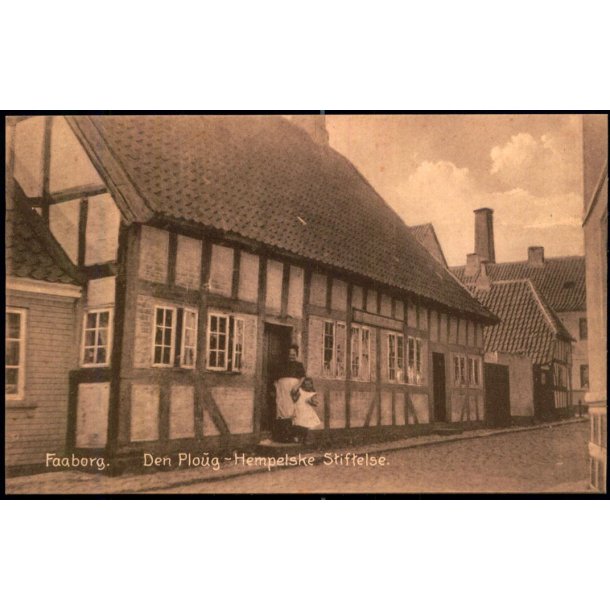 Faaborg - Den Ploug - Hempelske Stiftelse - Peter Alstr�ms Kunstforlag 3866 - Ubrugt