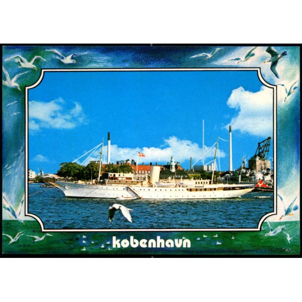 Kongeskibet  "Dannebrog" - Colorama 2000-65 - Ubrugt