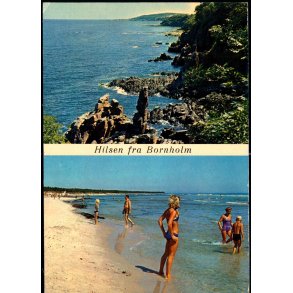 Hilsen fra  Bornholm - Dueodde - Rudolf Olsen 1561 - Brugt