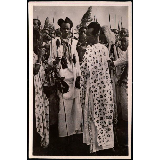 Congo Belge - Notables Indigene du Ruanda - Watusi - Fotokort 3 - 10 - Ubrugt